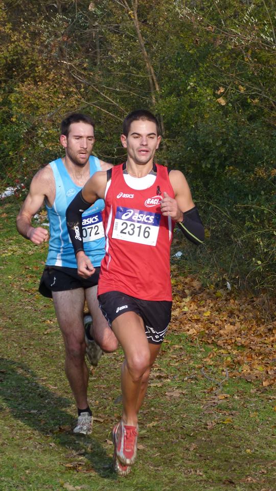 Benoit Calandreau, vainqueur de la course AS masculin