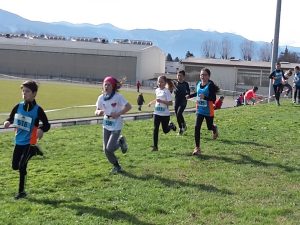 Enfants au trail de St Marcellin