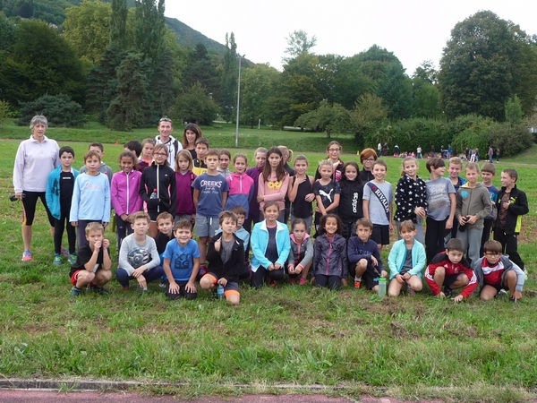 Le groupe avec ses trois éducateurs.