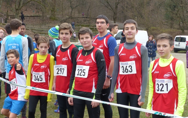 Les minimes garçons