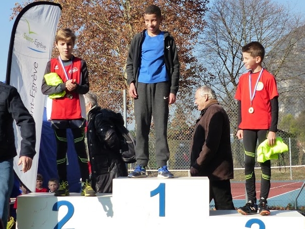 Podium d'Aurélien CHAVAGNAT