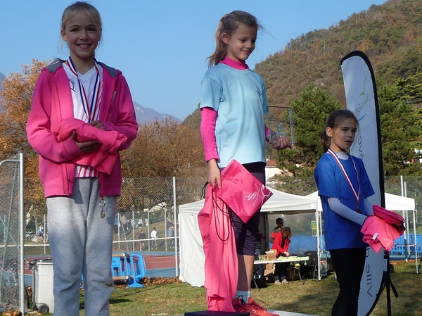 Jeanne PICKAERTZ sur la plus haute marche du podium